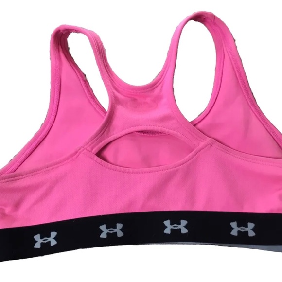 UNDER ARMOUR Girls size Y XL HEAT GEAR FITTED SPORTS BRA - Picture 3 of 4